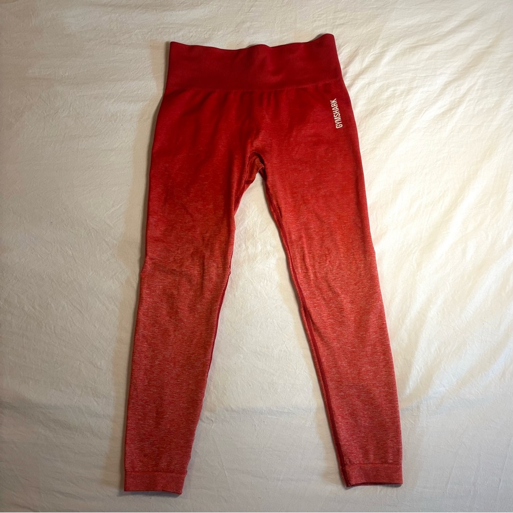 Gymshark Vivid Coral Leggings